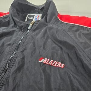 Vintage Puma NBA Portland Trail Blazers Full Zip Track Jacket Men's Size XL